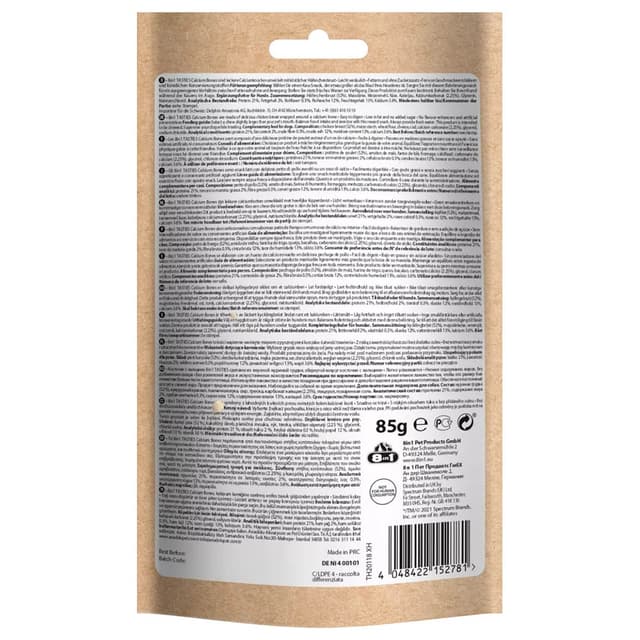 8in1 - TASTY Calcium Bones 85g
