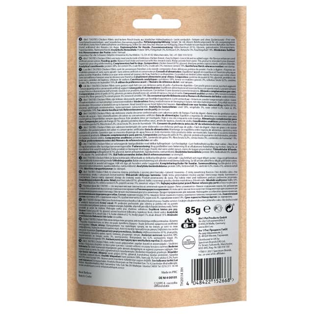 8in1 - TASTY Chicken Fillets 85g