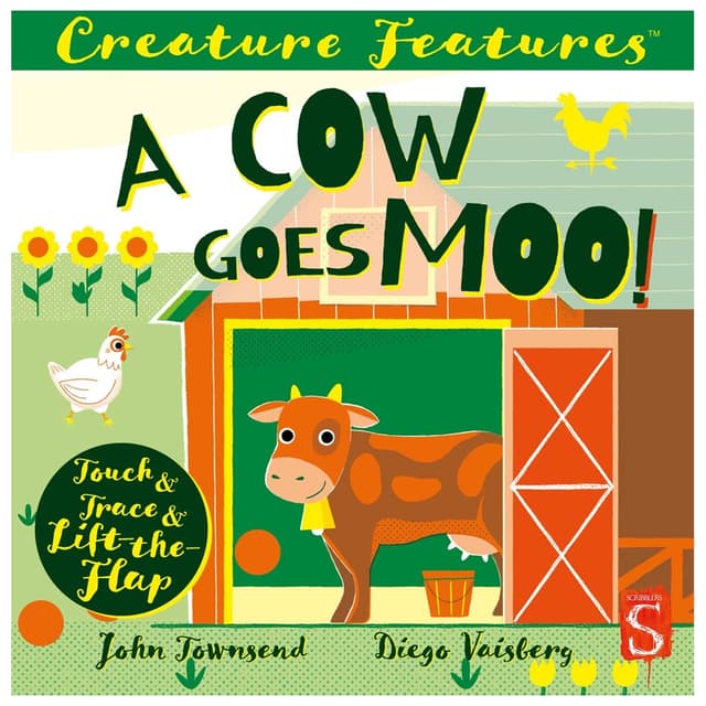 A Cow Goes Moo! - Book