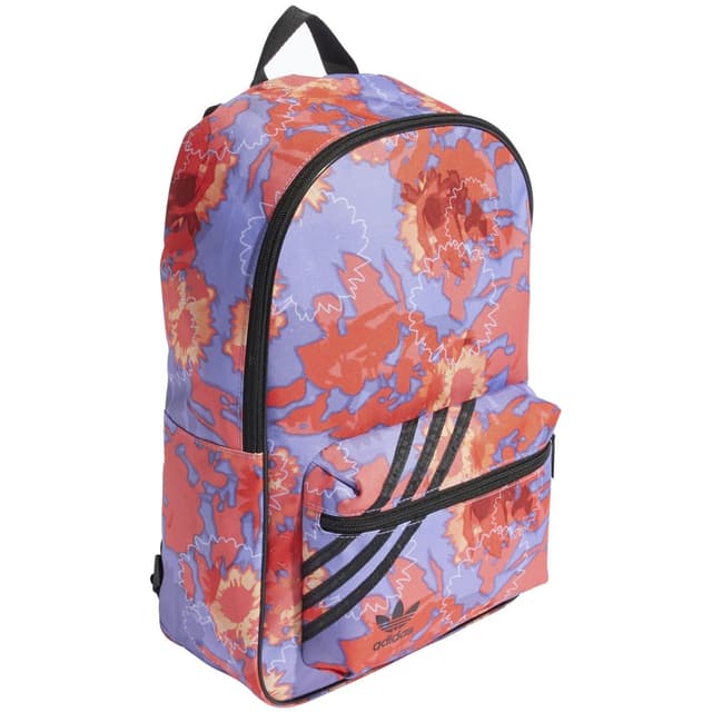 شنطة مدرسية  1.78 كج 3 خطوط  أديداس Adidas - 3 Stripes Backpack - Red/Purple