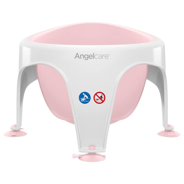 كرسي للحمام للرضع بلون وردي من أنجل كير Angelcare  Soft Touch Bath Seat Pink