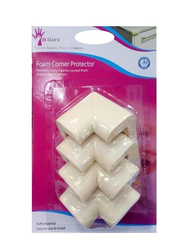 B-Safe Foam Corner Protectors - White