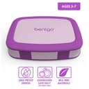 لانش بوكس خمس أقسام مقاوم للتسرب بروبل بنتجو Bentgo - Kids Bento Box - Purple