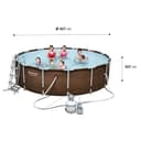 Bestway - 14" x 42" Rattan Frame Pool Set