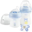 مجموعة زجاجات مضادة للمغص والإرجاع أزرق شيكو Chicco - Baby Gift Set - Blue