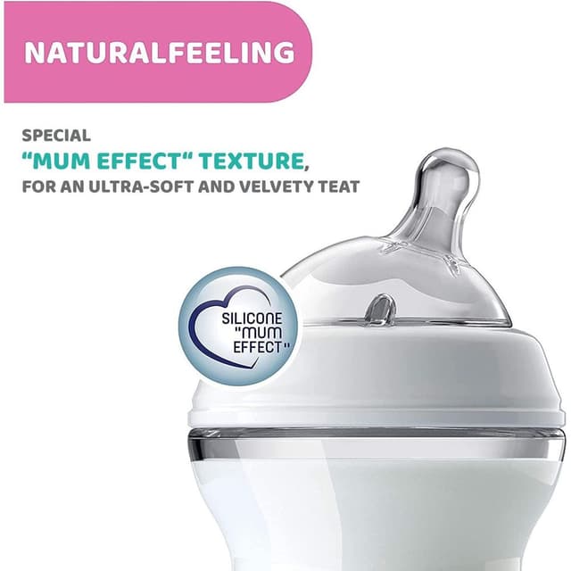 مجموعة زجاجات مضادة للمغص والإرجاع أزرق شيكو Chicco - Baby Gift Set - Blue