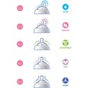 مجموعة زجاجات مضادة للمغص والإرجاع أزرق شيكو Chicco - Baby Gift Set - Blue