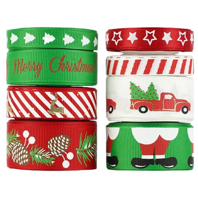 Craftbox - Assorted 8pc Ribbon Set