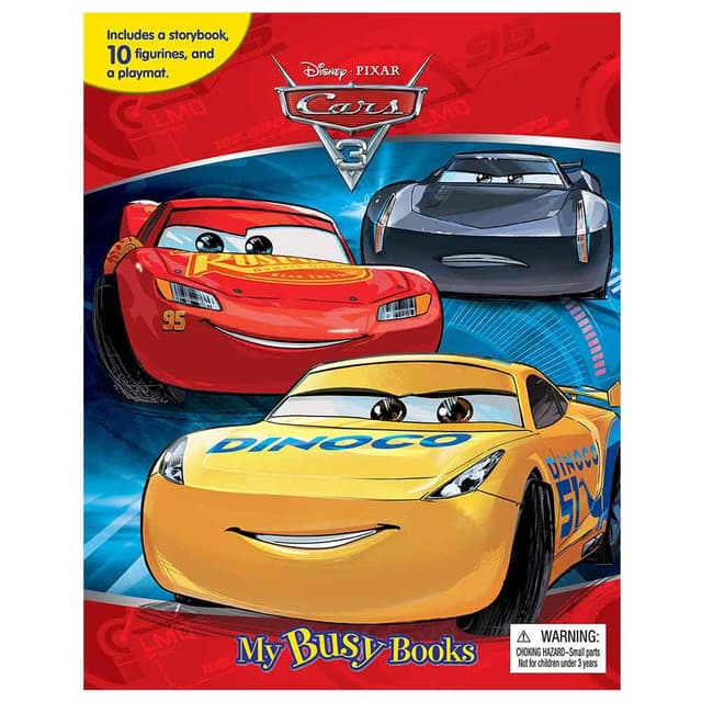 Disney Cars 3 My Busy Book