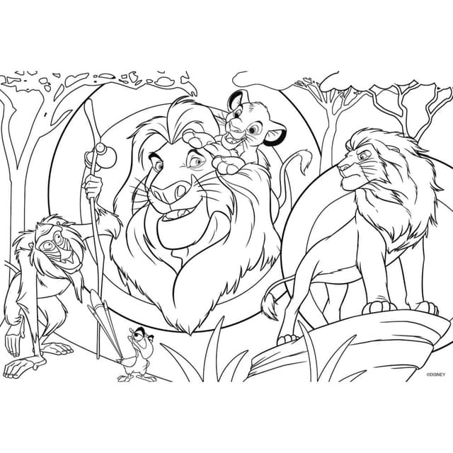 Disney - DF Plus Lion King Puzzle 24pcs