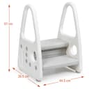 Eazy Kids - 2 Step Stool - Grey