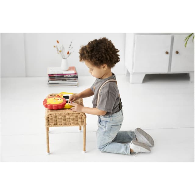 لعبة بيانو للأطفال برسمة أسد صغير ولون أصفر من فيشر برايس Fisher Price Mini Lion Piano Yellow