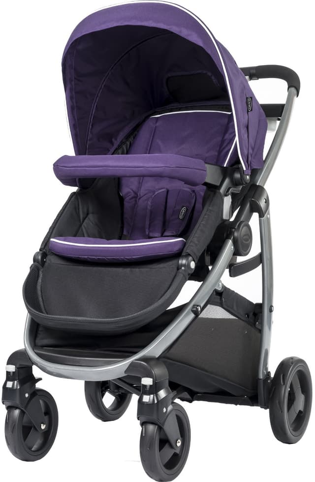 عربة للاطفال باللون البنفسجي مع مظلة من جراكو سكاي Graco Sky Stroller Purple Shadow