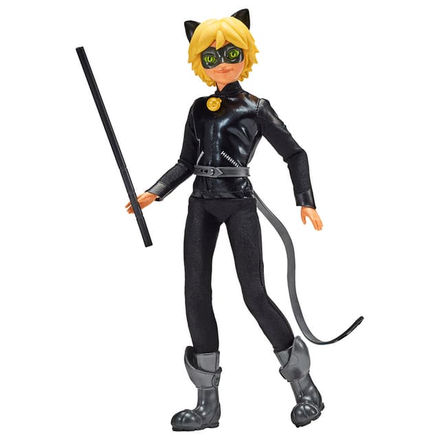 لعبة دمية لشخصية أدريان كات نوير ميراكيولوس Miraculous Fashion Doll Cat Noir