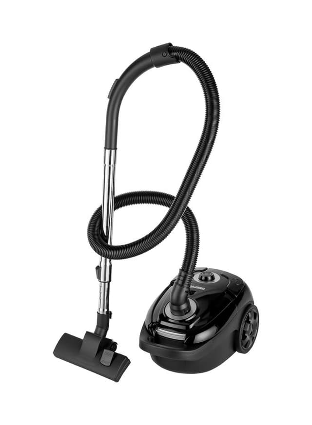 Geepas Vacuum Cleaner 3 L Dust Bag Capacity 5 M Cord Length Speed Control Function Powerful Suction And Low Noise Design Perfect For Home Office Apartments Pedal On/Off 2200.0 W Black