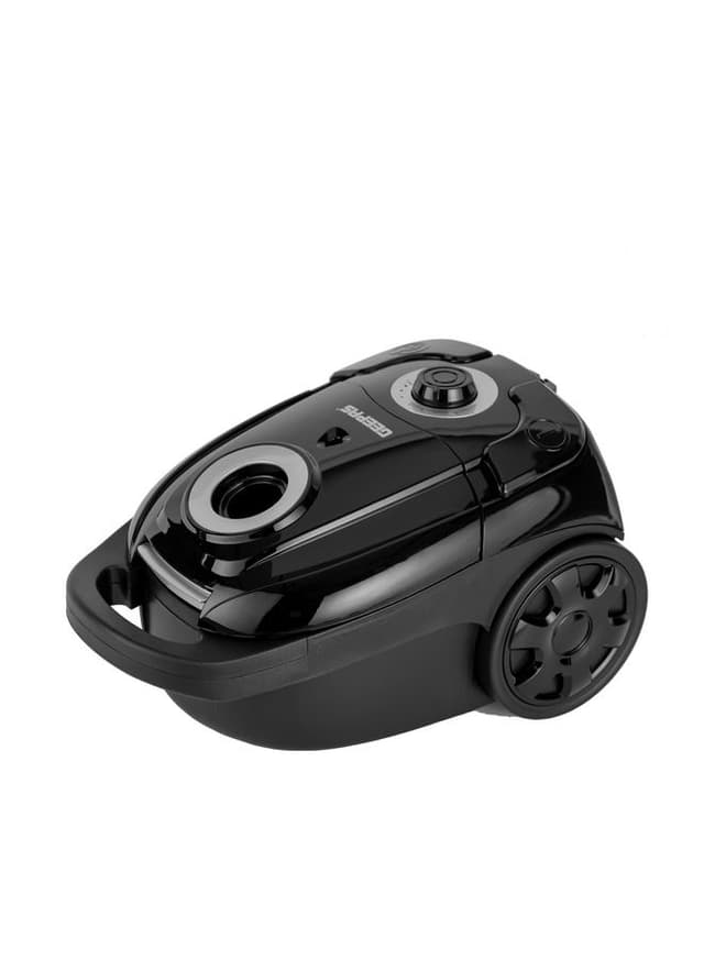 Geepas Vacuum Cleaner 3 L Dust Bag Capacity 5 M Cord Length Speed Control Function Powerful Suction And Low Noise Design Perfect For Home Office Apartments Pedal On/Off 2200.0 W Black