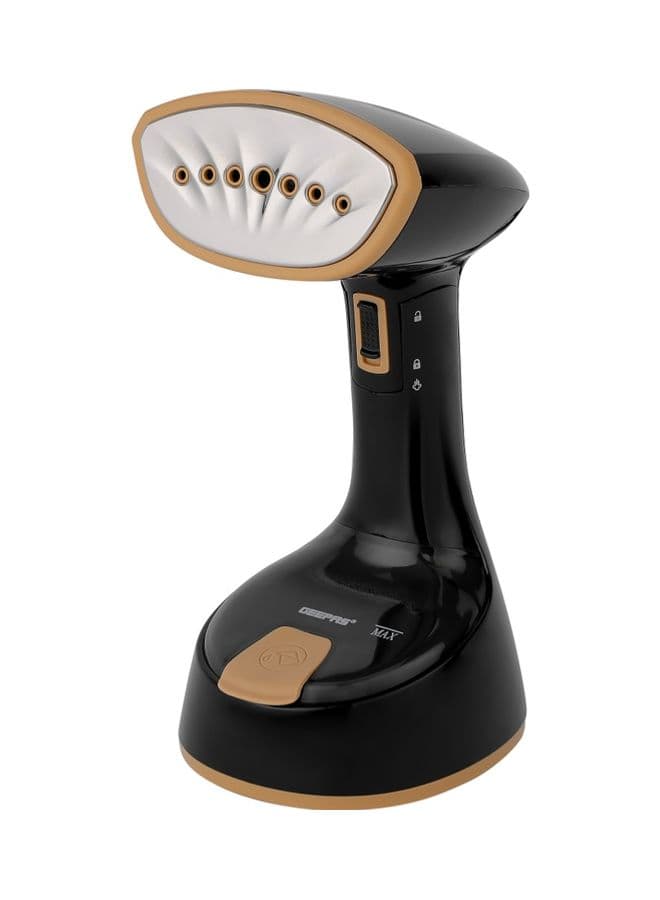 Geepas Handheld Garment Steamer Equipped With Stainless Steel Head 120.0 Ml 1470.0 W Black