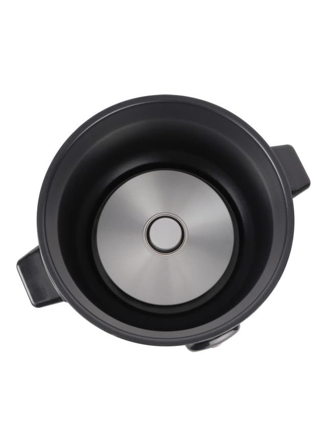 Geepas Multifunctional Rice Cooker With Removable And Non Stick Inner Pot Tempered Glass Lid 1.5 L 500.0 W Silver