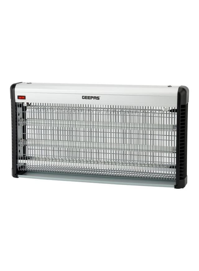 Geepas Electric Automatic Pest Bug Killer With 2x20 W Ultra Violet Tubes No Poisonous Vapor No Smell And No Pollution Advanced Technology Low Power Consumption Suitable For Home 40.0 W White