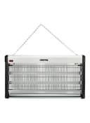 Geepas Electric Automatic Pest Bug Killer With 2x20 W Ultra Violet Tubes No Poisonous Vapor No Smell And No Pollution Advanced Technology Low Power Consumption Suitable For Home 40.0 W White