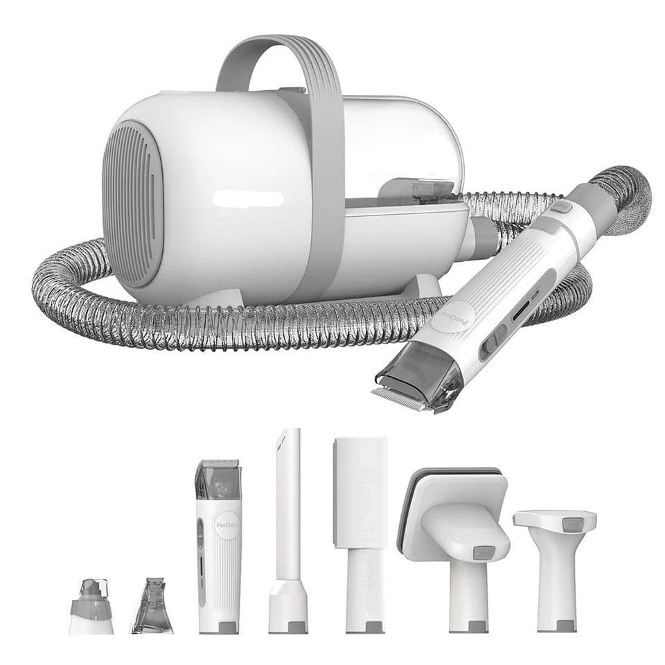 Pet Grooming Kit With Innovative Pet Grooming Vacuum Cleaner 