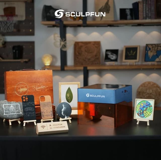 Sculpfun iCube 3W Mini Desktop Laser Engraver