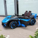سيارة اطفال كبيرة درفت كهربائية بوجاتي بوليد 12 فولت مع ريموت Kids Ride On Bugatti Bolide Electric Car
