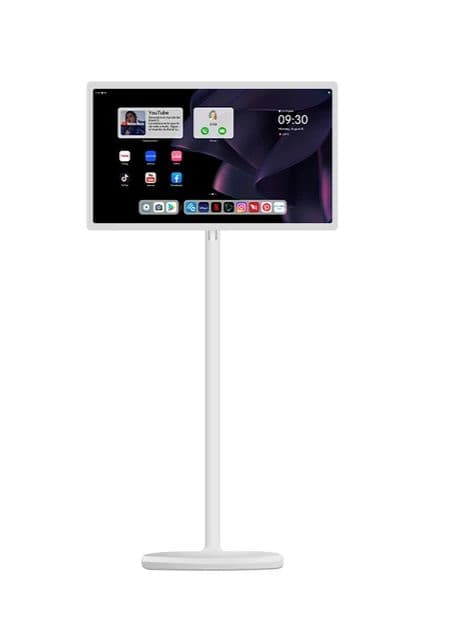 شاشة متنقلة سمارت اندرويد لمس مع ستاند شاشة 24 بوصة Portable Smart Screen Android