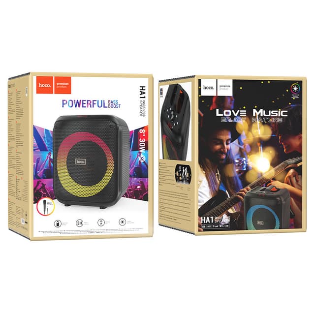 سماعات سبيكر مكبر صوت هوكو 30 واط 3600 مللي أمبير Hoco HA1 Bluetooth Speaker