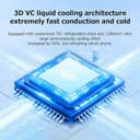 مروحة تبريد مغناطيسية لجوال ريد ماجيك Nubia RedMagic Magnetic Phone Cooler 5 Pro