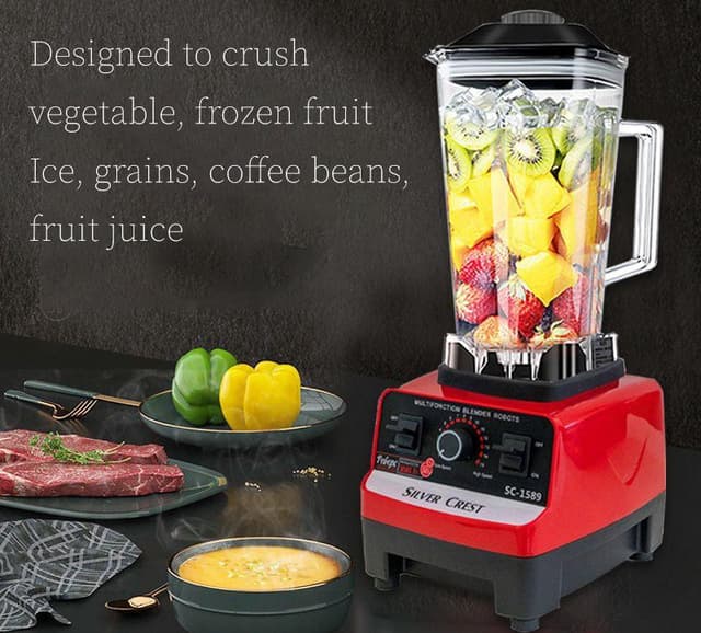 خلاط كهربائي قوي سلفر كرست 5500 واط Silver Crest Heavy Duty Blender