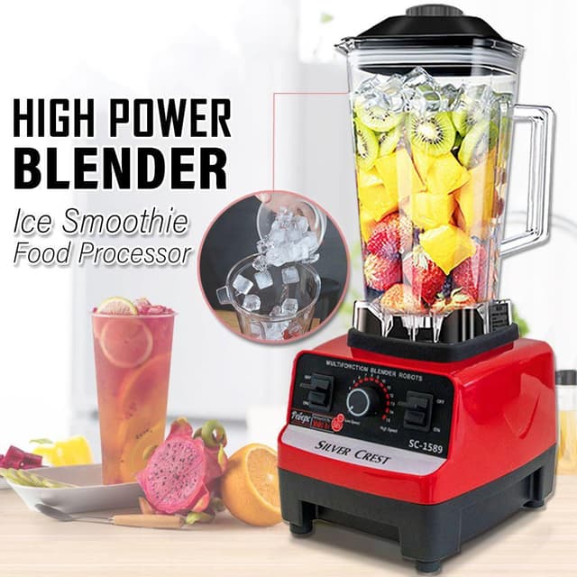 خلاط كهربائي قوي سلفر كرست 5500 واط Silver Crest Heavy Duty Blender