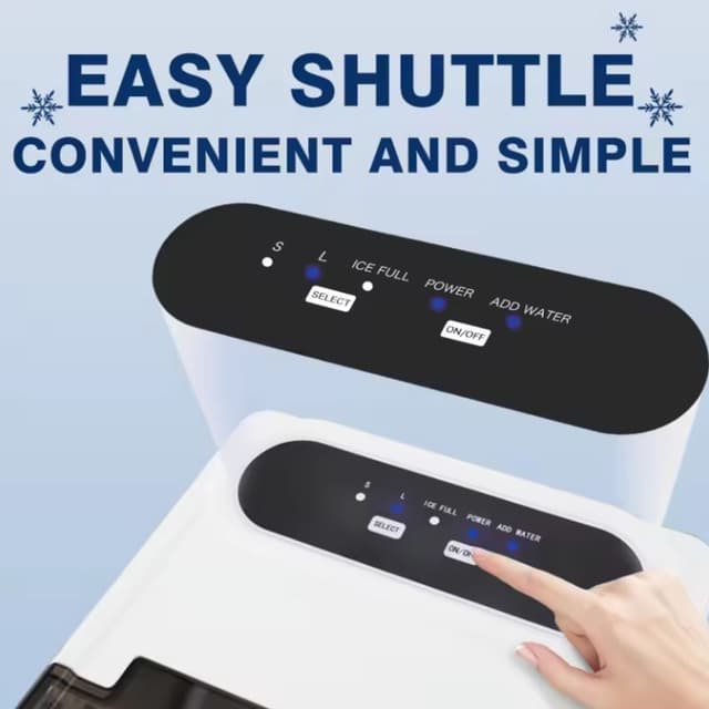 Dsp KD8001 Ice maker machine 165W 1.4L