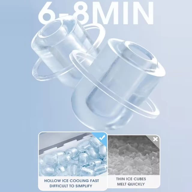 Dsp KD8001 Ice maker machine 165W 1.4L