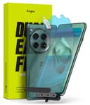 Ringke Dual Easy Film [2 Pack] Compatible with OnePlus 12 Screen Protector, Anti-Fingerprint 4-Layer HD Quality Full Cover Protection Film with Easy Installation Tool