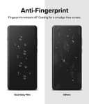 Ringke Dual Easy Film [2 Pack] Compatible with OnePlus 12 Screen Protector, Anti-Fingerprint 4-Layer HD Quality Full Cover Protection Film with Easy Installation Tool