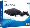 سوني 4 مستعملة مع وحدتي تحكم 1 تيرابايت أسود سوني Pre-owned Sony PlayStation 4 Console with Extra Controller