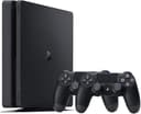 سوني 4 مستعملة مع وحدتي تحكم 1 تيرابايت أسود سوني Pre-owned Sony PlayStation 4 Console with Extra Controller