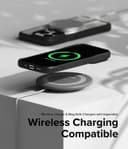 كفر ايفون 15 برو مع ماج سيف أسود غير لامع رينجكي Ringke Fusion Bold Compatible with iPhone 15 Pro Case