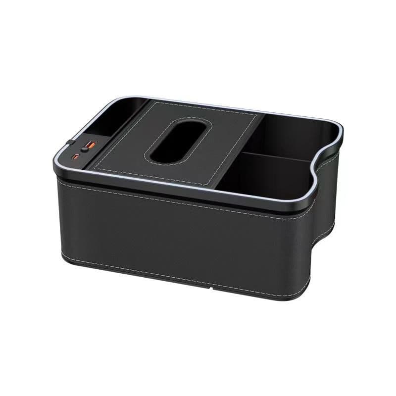 Car Armrest Storage Box Organizer