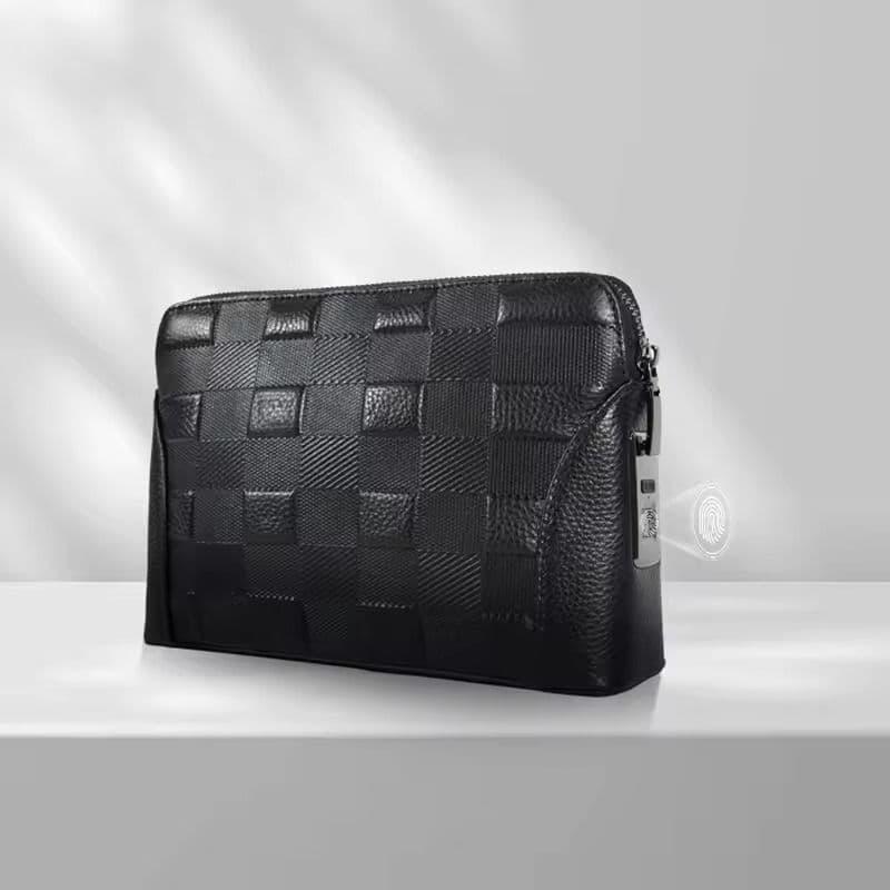 شنط يد رجالية جلد بالبصمة