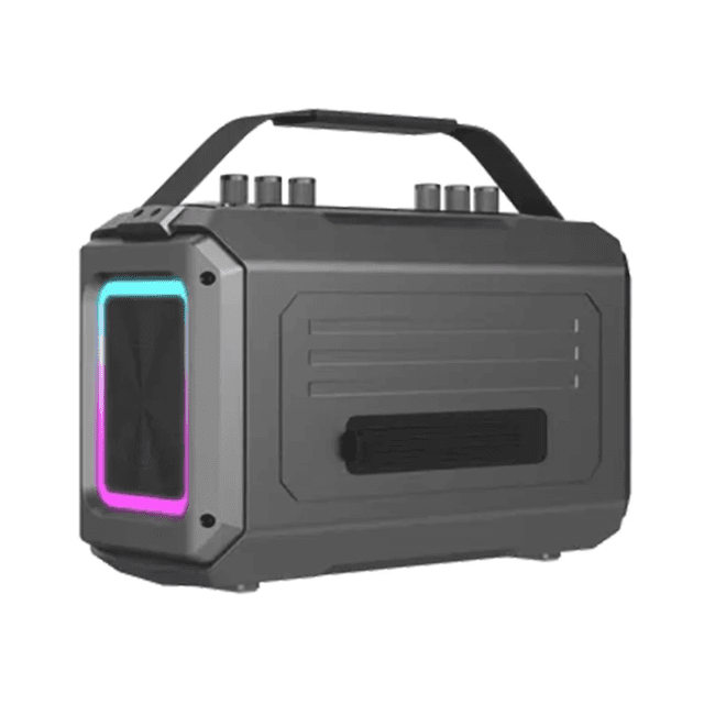 سماعة مكبر صوت بلوتوث بإضاءة ار جي بي 80 واط مع مايك مونستر Monster Adventurer 1000 Portable Bluetooth Speaker