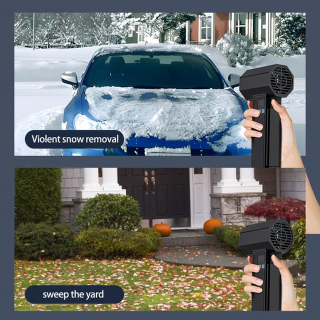 Portable High Speed Turbofan Blower With 3-Speed Adjustment