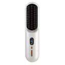 مشط حراري للشعر قابل للشحن 9600 مللي أمبير 230 درجة مئوية Cordless Hair Straightener Brush
