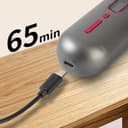 مشط حراري للشعر قابل للشحن 9600 مللي أمبير 230 درجة مئوية Cordless Hair Straightener Brush