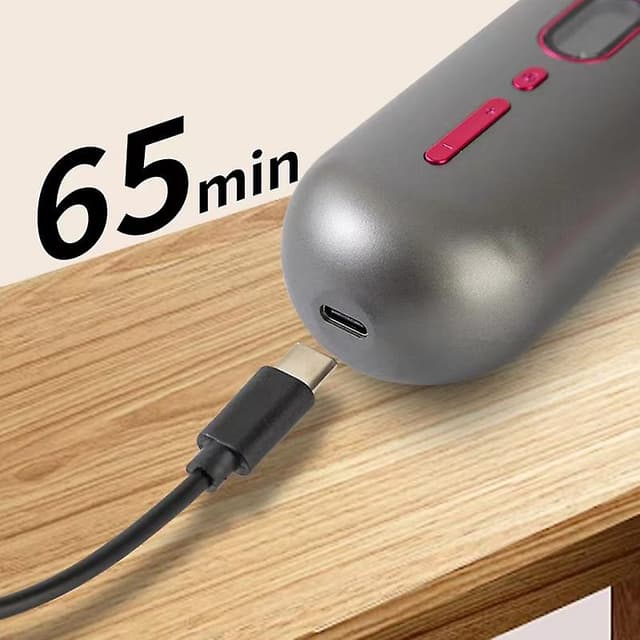 مشط حراري للشعر قابل للشحن 9600 مللي أمبير 230 درجة مئوية Cordless Hair Straightener Brush