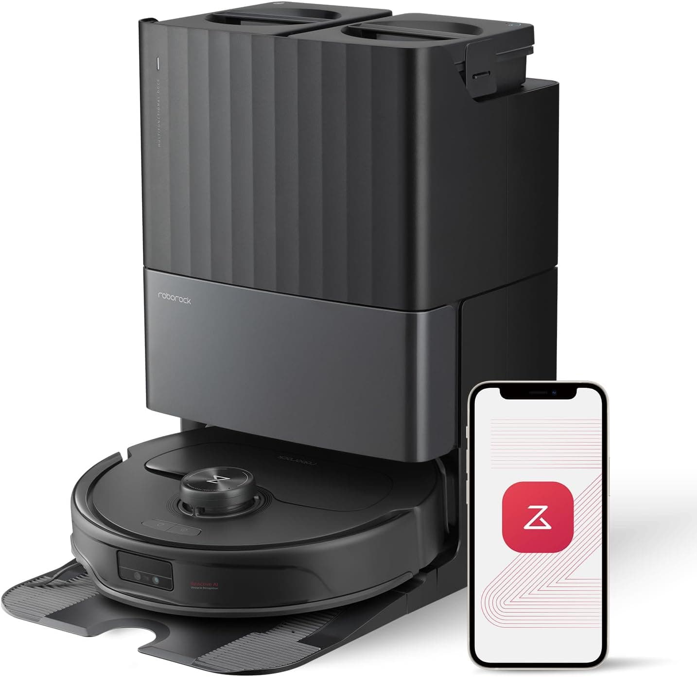 Roborock Qrevo Master Robot Vacuum and Mop, 10000Pa Suction