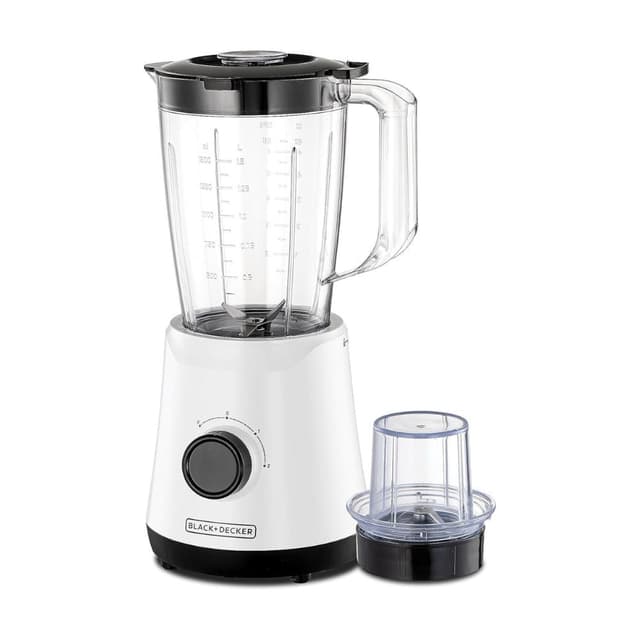 خلاط كهربائي للمطبخ 1.5 لتر مع مطحنةبلاك اند ديكر Black+Decker Blender With Grinder Mill