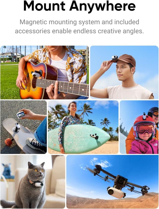 Insta360 Go3 Action Camera 128GB - White