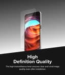 لاصقة حماية شاشة لهاتف ناثينج فون 2a زجاج 2 قطعة رينجكي Ringke Full Cover Tempered Glass Screen Protector Compatible with Nothing Phone (2a)